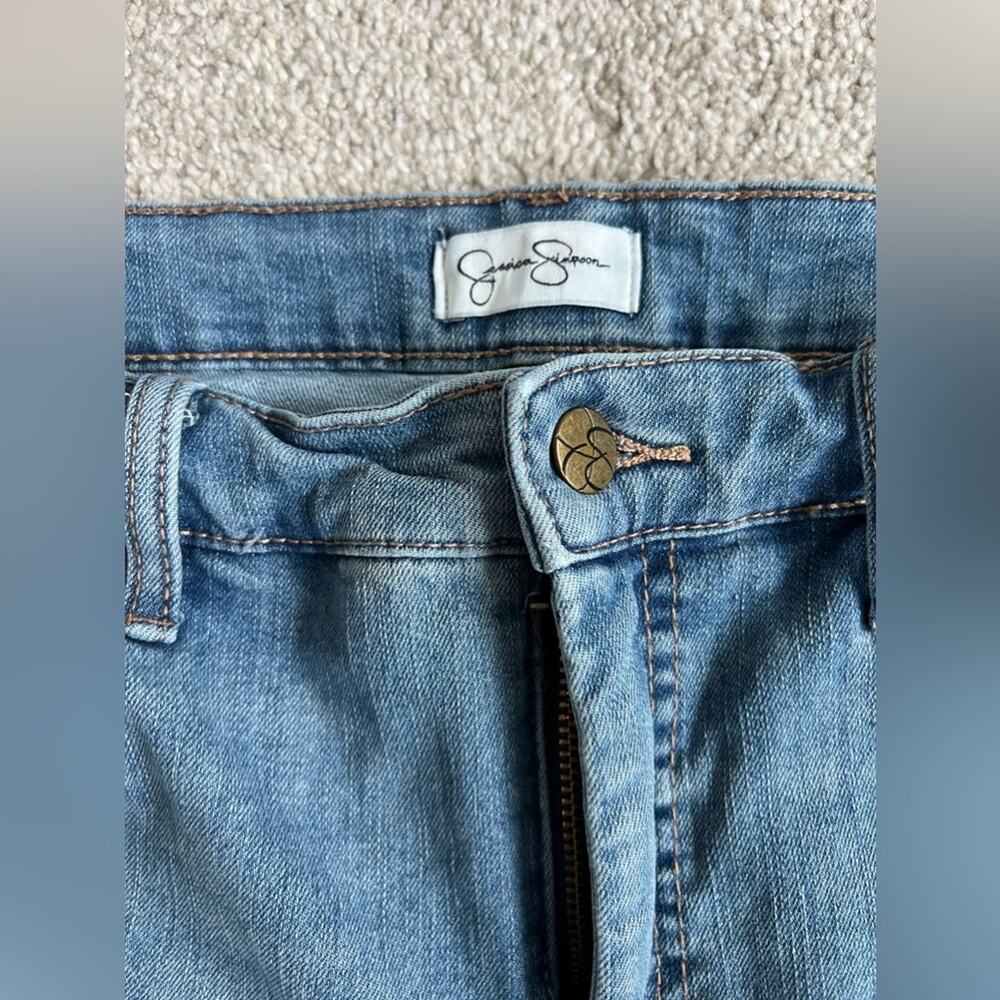 Jessica Simpson Jeans Women’s Skinny Ankle Light Wash Pants Size 12 - Picture 5 of 10